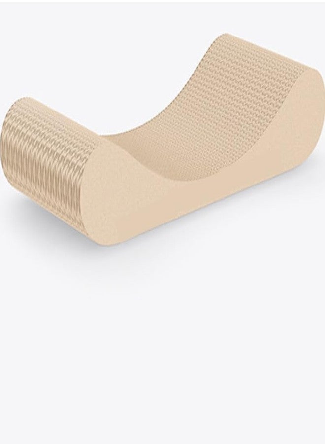 KittuPet سرير استرخاء من الكرتون مع عمود خدش للقطط من KittuPet، مزود بنعناع بري، وسادات متينة تمنع تلف الأثاث، حجم كبير (قطعة واحدة) - Image 5